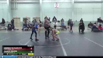 64 lbs Round 7 (8 Team) - Andrew Mlynarczyk, Terps Xtreme vs Maximo DeLeon, PA Alliance Blue