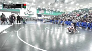 126 lbs Champ. Round 2 - Daniel Nicholson, Granite Hills vs Rafael Lin, Diamond Bar