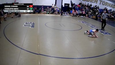 49-52 lbs Round 2 - Charlotte Smith, Butler vs Ezekiel Coward, Maplewood