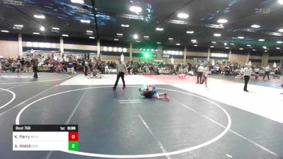 74 lbs Consi Of 8 #2 - Kyler Parry, Mt Spokane Wrestling vs Aukai Walsh, 808 Wc