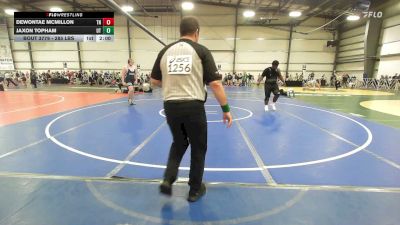 285 lbs Round Of 32 - Dewontae McMillon, TN vs Jaxon Topham, UT
