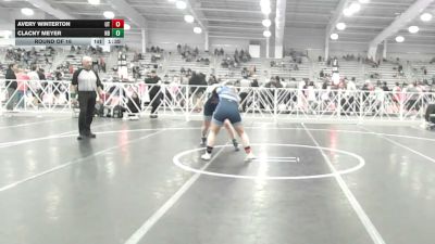 145 lbs Round Of 16 - Avery Winterton, UT vs Clacny Meyer, ND