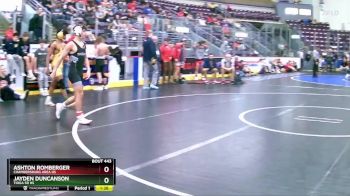 131 lbs Semifinal - Jayden Duncanson, Tioga Sr HS vs Ashton Romberger, Chambersburg Area Hs