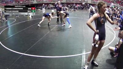 113 lbs Cons. Round 4 - Kylah Krause, Palmyra Wrestling Club - Girls vs Bodee Carruthers, St Paul Youth Wrestling