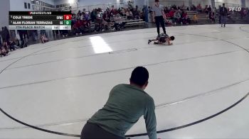 7 lbs 7th Place Match - Cole Trede, Gretna Youth Wrestling Club vs Alan Florian Terrazas, GI Grapplers