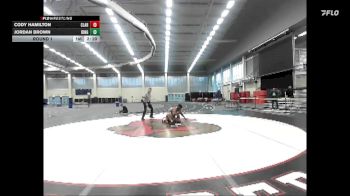 157 lbs Round 1 - Jordan Brown, Binghamton vs Cody Hamilton, Clarion