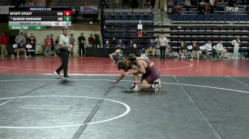 157 lbs Round Of 32 - Wyatt Stout, Penn vs Mason Shrader, Central Michigan