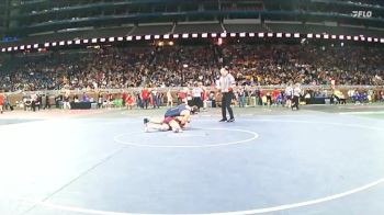 D4-175 lbs Champ. Round 1 - Landon Lakatos, Clinton vs Brodie Leipold, St Ignace