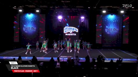 The Stingray Allstars Marietta - Black [2026 Youth Flex--Medium--Div 1 Day 2] 2026 The All Out Grand Nationals