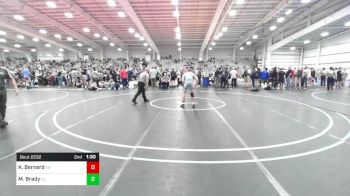 120 lbs Consi Of 4 - Kelby Bernard, TX vs Maximus Brady, FL