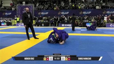 Danilo Hamazaki vs Márcio Cruz 2026 European Jiu-Jitsu IBJJF Championship