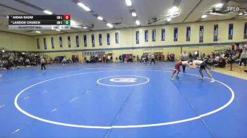 149 lbs Quarterfinal - Aidan Baum, Wisconsin-La Crosse vs Landon Church, Wisconsin-Eau Claire