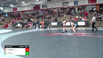 149 lbs Cons. Semi - Josiah Rider, Adams State vs Darick Lapaglia, Central Missouri