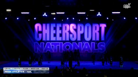 Reign Athletics - Hail [2026 L1 Youth - Flex - Medium Day 2] 2026 CHEERSPORT National All Star Cheerleading Championship