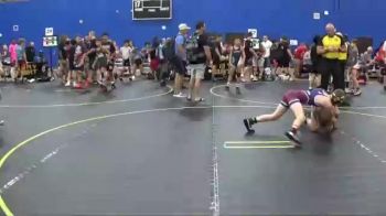 80 lbs Quarterfinals (8 Team) - Ethan Humphrey, Team Iowa Red vs Lucas Peters, Team Iowa Blue
