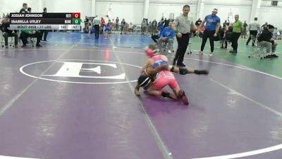 77 lbs Consi Of 4 - Josiah Johnson, Refinery WC vs Isabella Utley, None