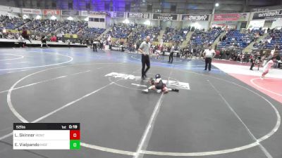 52 lbs Consi Of 8 #2 - Landen Skinner, Montrose Elite vs Ezekiel Vialpando, Misfits
