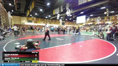 114 lbs Semifinal - Lewis Fofanah, Poway Elite vs Maddox Leal, Team Temecula Wrestling Club