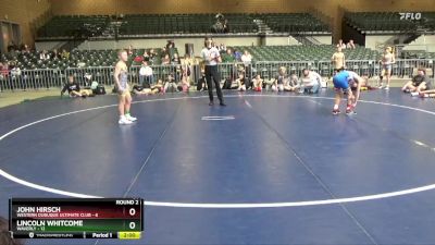 91 lbs Round 2 (4 Team) - John Hirsch, Western Dubuque Ultimate Club vs Lincoln Whitcome, Waverly