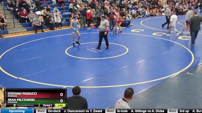 138 lbs 7th Place Match - Sean Milczarski, Newfane vs Stefano Passucci, Iroquois