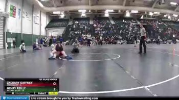 160 lbs Placement Matches (16 Team) - Henry Reilly, Millard South vs Zackary Gaffney, Broken Bow