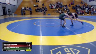 138 lbs Quarterfinal - Anthony McMahan, Port Angles vs Dayton Heymann, North Kitsap