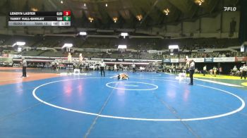 120 lbs Placement (16 Team) - Lendyn Laster, Gloucester vs Yanny Hall-shirley, Tabb