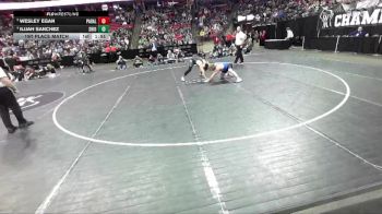 D3-215 lbs 1st Place Match - Ilijah Sanchez, Shiocton vs Wesley Egan, Parkview/Albany