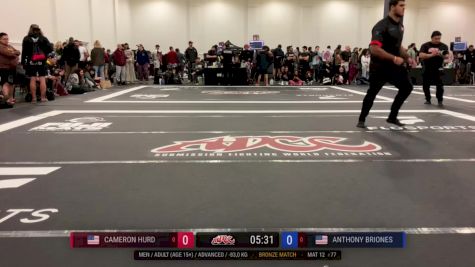 Cameron Hurd vs Anthony Briones 2025 ADCC San Diego Open