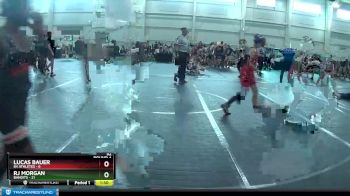 92 lbs Round 4 (10 Team) - Lucas Bauer, 84 Athletes vs RJ Morgan, Bandits