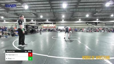 108 lbs Round Of 64 - Mack Karmon, Burnett Trained Wrestling vs Avery Rios, Lions Wrestling Academy