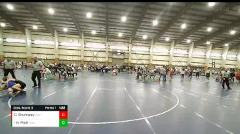 132 lbs Cons. Round 3 - Hadley Platt, Fremont Wrestling Club vs Oakley Shumway, Champions Wrestling Club