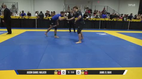 Jamil El Bahi vs Jason Daniel Walker 2026 Pan IBJJF Jiu-Jitsu No-Gi Championship