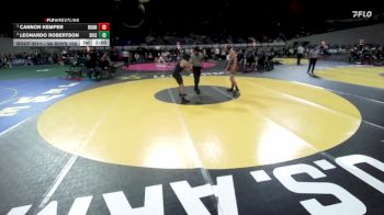 3A Boys 150 lbs Semifinal - Cannon Kemper, Burns Boys vs Leonardo Robertson, Siuslaw / Mapleton Boys