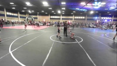 61 lbs Quarterfinal - Ronin Guizar, Powerline Wrestling vs Pierce Trainor, SoCal Hammers