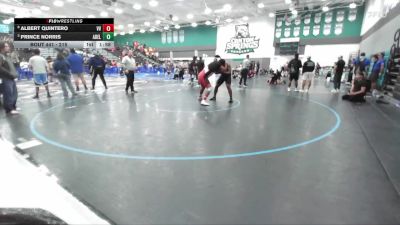 215 lbs Quarterfinal - Prince Norris, Adelanto vs Albert Quintero, Valley View