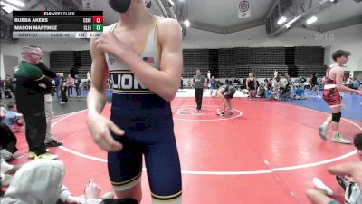 161 lbs Quarterfinal - Bubba Akers, Centurion MS vs Mason Martinez, Clearview MS