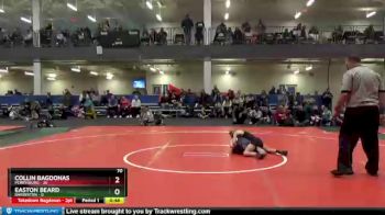 70 lbs Round 2 (4 Team) - Collin Bagdonas, Perrysburg vs Easton Beard, Barberton