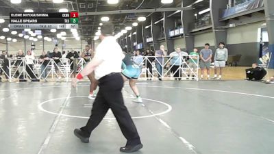 235 lbs Rr Rnd 2 - Elene Niyogushima, CKWA - HSG vs Halle Spears, She Kong - HSG