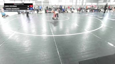 U20 Women - 57 lbs Cons. Round 4 - Linda Holeman, CT vs Aroma Marrufo, MO