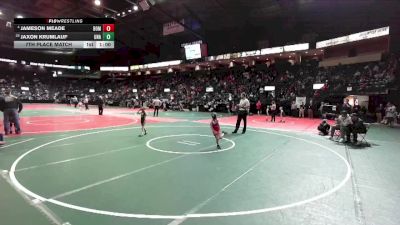 50 lbs 7th Place Match - Jameson Meade, BOM2 vs Jaxon Krumlauf, Unattached