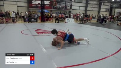 61 kg Round Of 64 - Jayce Caviness, Cowboy RTC vs Blaine Frazier, Indiana RTC