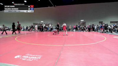 115 lbs Cons. Round 1 - Valeria Moreno, AR vs Rylee Hamil, OK