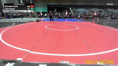 92 lbs Consi Of 8 #1 - Matthew Aviles, Savage House Wrestling Club vs Luke Garcia, The Valley Wrestling Club