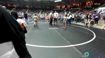 58 lbs 2nd Place - Hudson Smith, Salina Wrestling Club vs Robert Frey, Norman Grappling Club