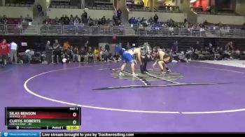 285 lbs Round 2 (8 Team) - Curtis Roberts, Lincoln East vs Silas Benson, Beatrice