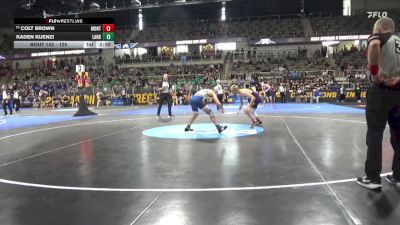 125 lbs Prelim - Kaden Kuenzi, Lander vs Colt Brown, Montevallo