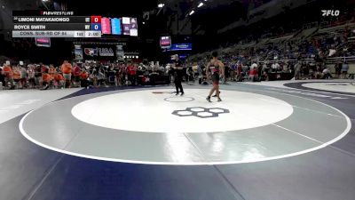 144 lbs Cons. Sub-rd Of 64 - Limoni Matakaiongo, UT vs Royce Smith, WY