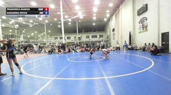 110 lbs Rr Rnd 6 - Francesca Dasilva, Scorpions - Girls vs Kasandra Royce, Journeymen Wrestling - Girls