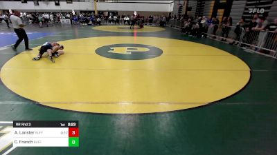 141D lbs Rr Rnd 3 - Aaron Lanster, Buffalo vs Cole French, Buffalo